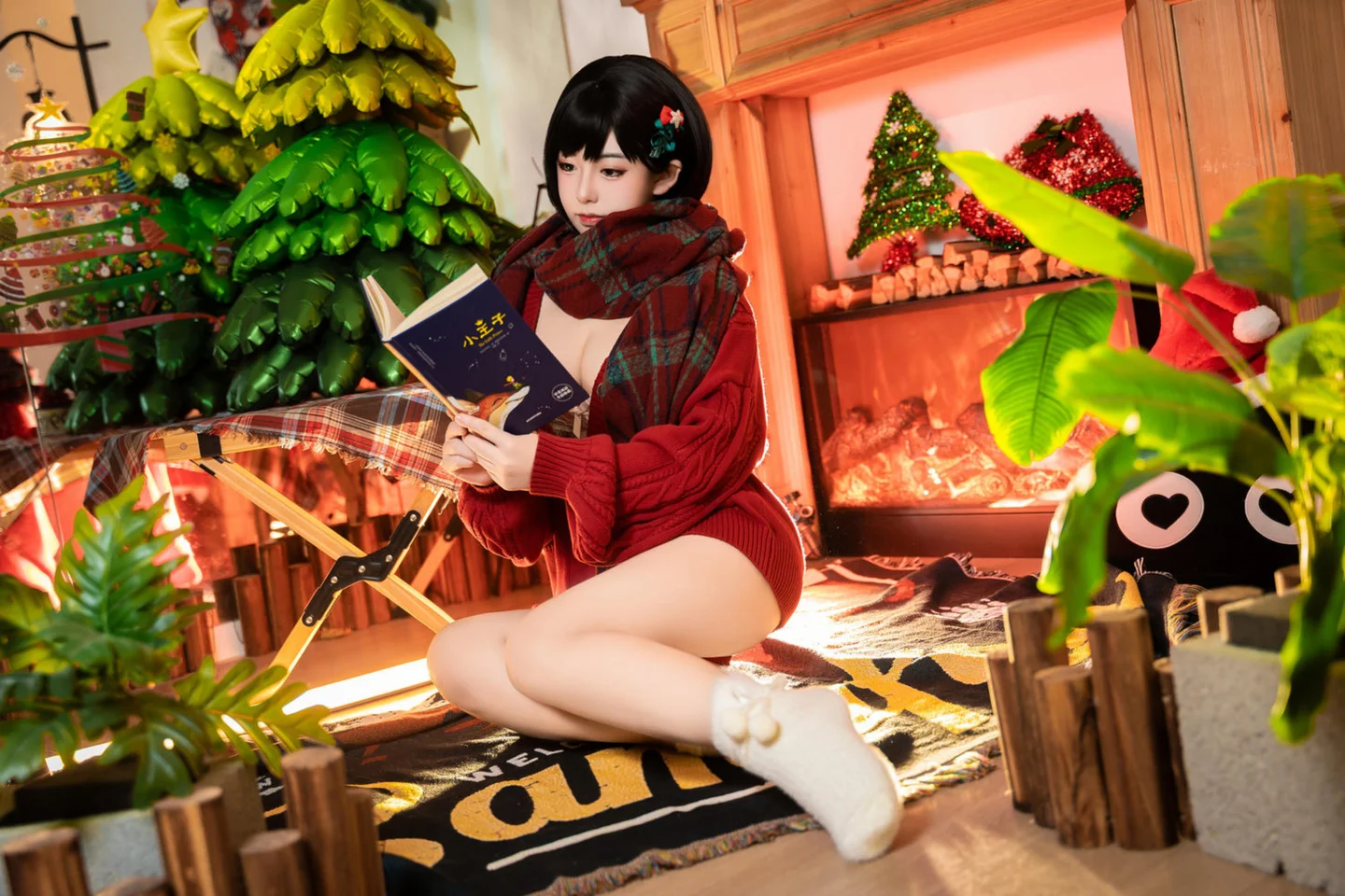 虎森森 - 圣诞快乐 [55P-921MB] tg@simisebaisi 【丝足阁】005.webp